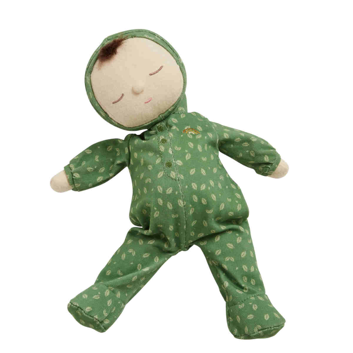 Olli Ella Holiday Dozy Dinkum Baby Doll, Green Pudding