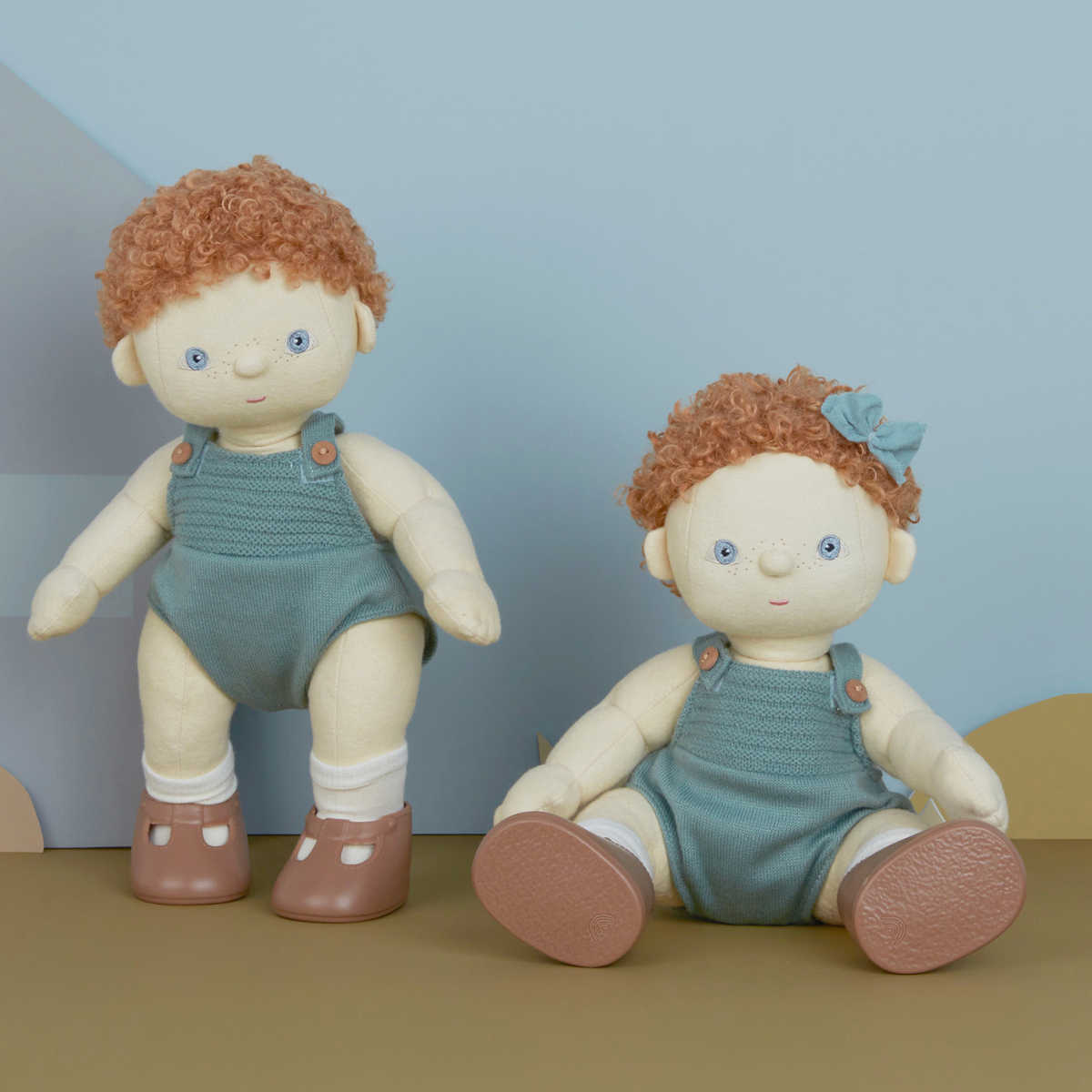 Olli Ella Dinkum Posable Dolls, Pea (FREE GIFT)