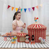 Olli Ella Circus Tent Toy Basket, Large