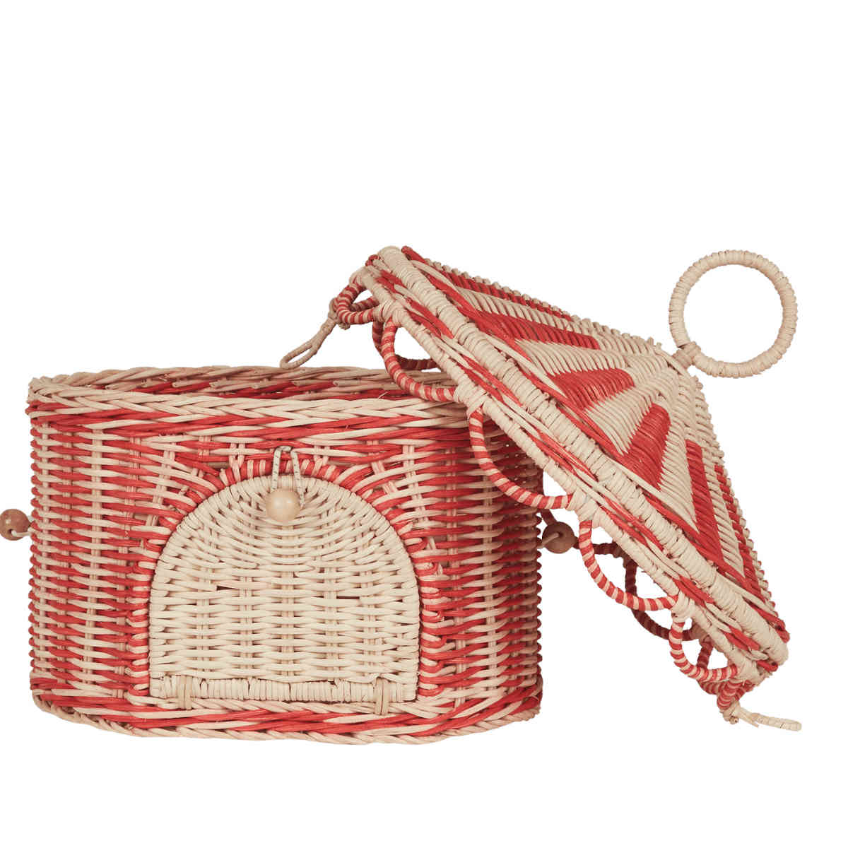 Olli Ella Circus Tent Toy Basket, Small