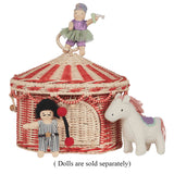 Olli Ella Circus Tent Toy Basket, Small