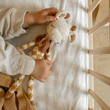 Patti Oslo Organic Crochet Doll,  Goldie Giraffe