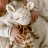 Patti Oslo Organic Crochet Doll,  Goldie Giraffe