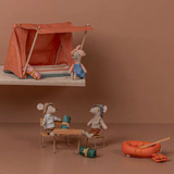 Maileg Mouse Happy Camper Tent, Orange (ships in February)