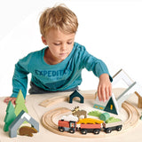 Tender Leaf Toys Treetops Train Set