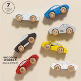 Le Toy Van Wooden Sports Cars (7pcs)