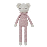 Patti Oslo Organic Crochet Doll, Tiffani Teddy, Rose