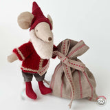 Maileg Santa Mouse