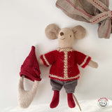 Maileg Santa Mouse