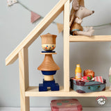 Wooden Story House Shelf