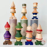 Wooden Story Stacking Stick Figurine