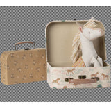 Maileg Fabric Nesting 2pcs Suitcase set, Unicorn (ships in May)