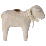 Maileg Wooden Candle Holder, Lamb (ships in late January)