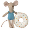 Maileg Little Sister Beach Mouse with Float (ships in May)