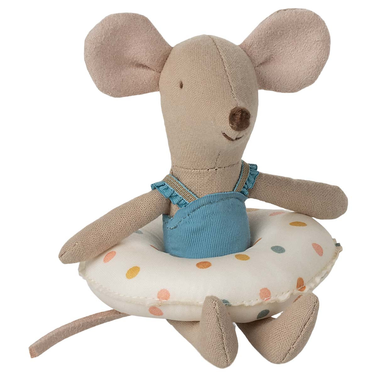 Maileg Little Sister Beach Mouse with Float (ships in May)