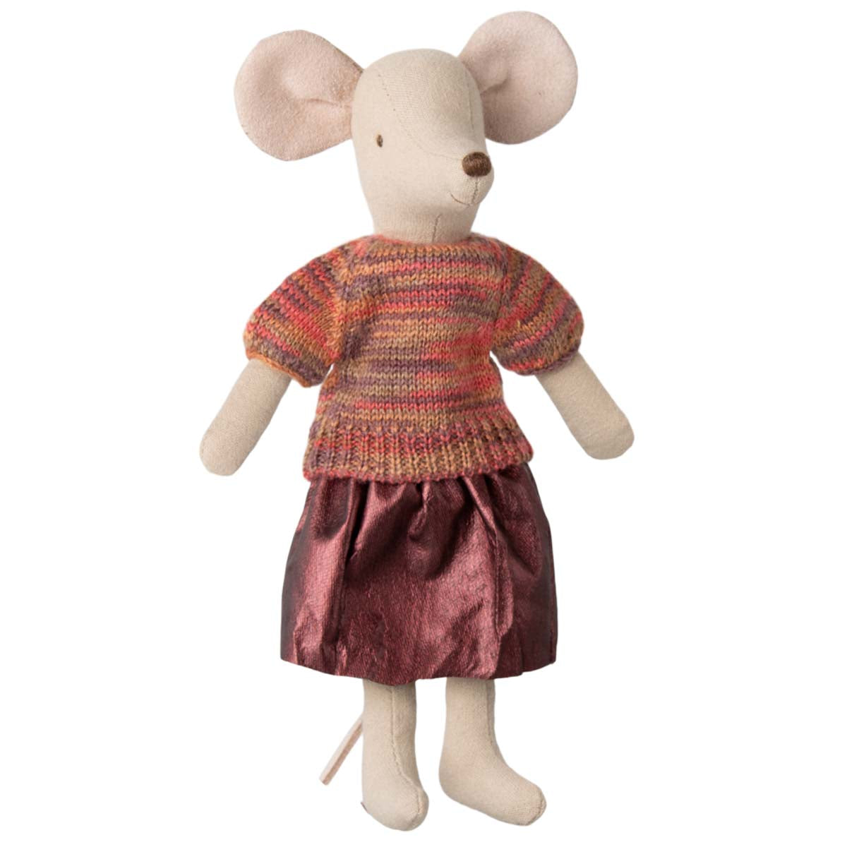 Maileg Mom/Dad Mouse Clothes, Sweater and Red Skirt