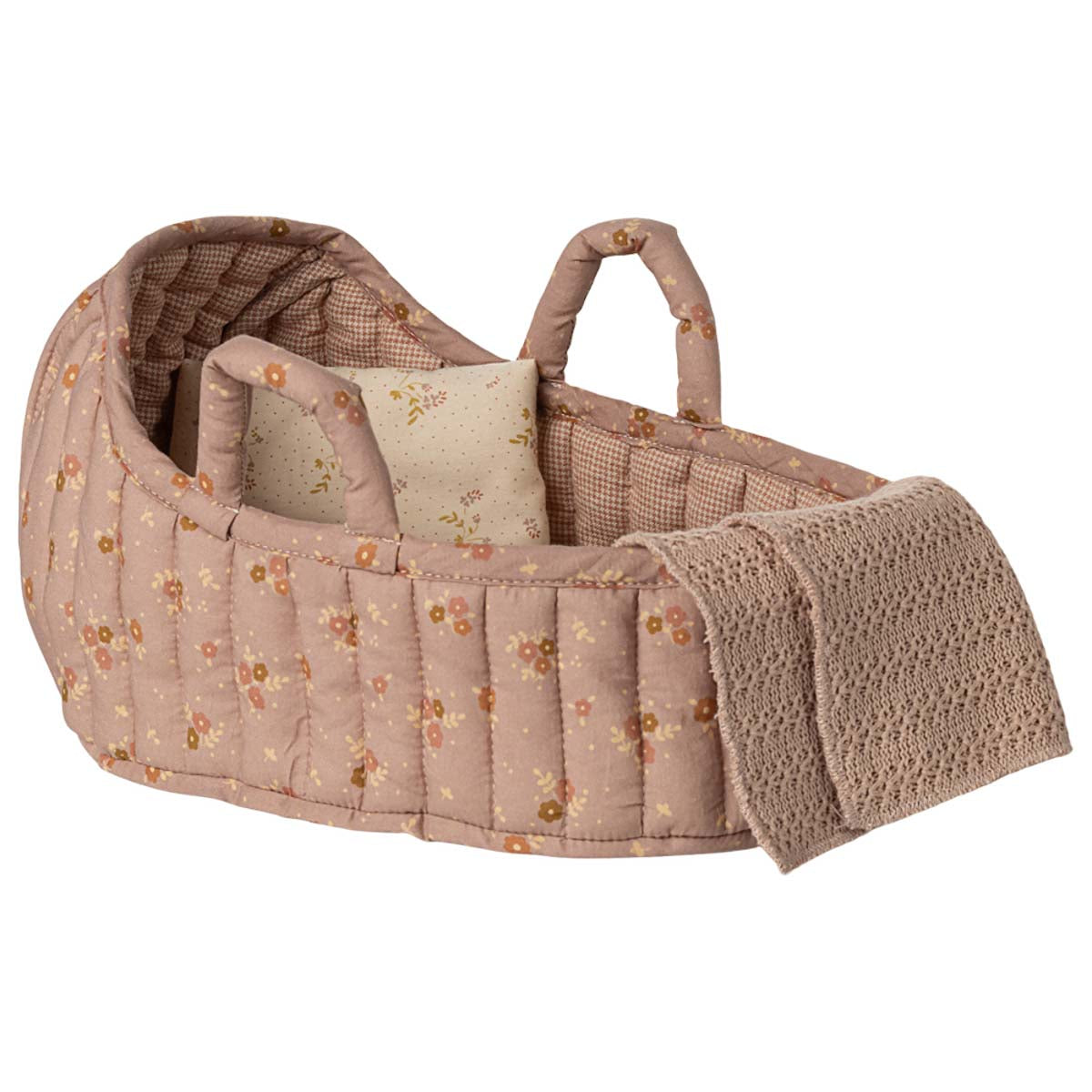 Maileg Large Carry Cot, Rose (ships in May)