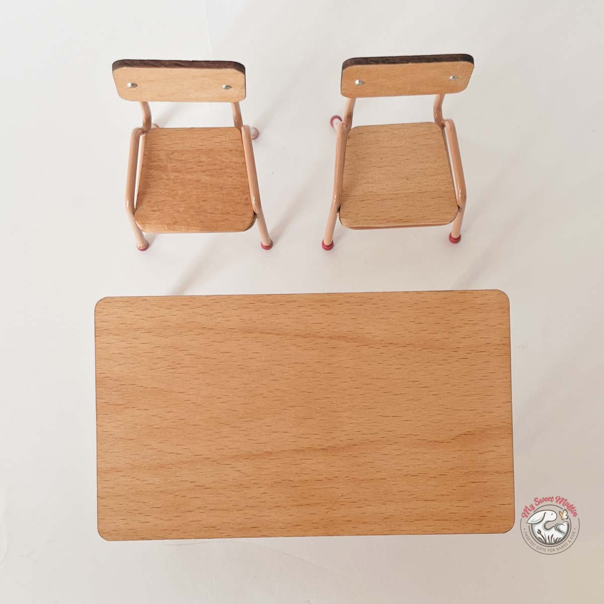 Maileg Table and Chair Set, Mouse size