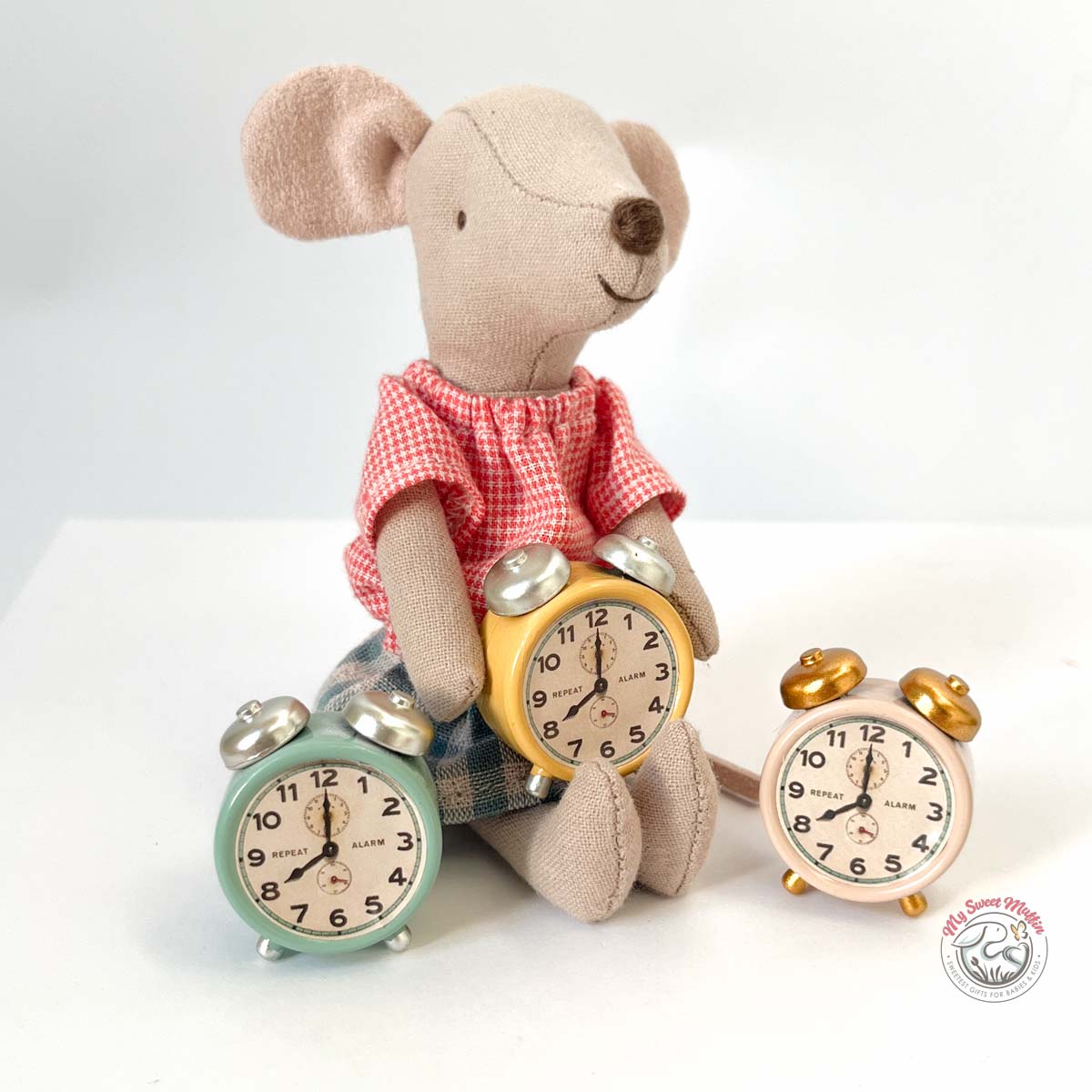 Maileg Dollhouse Alarm Clock, Mouse size