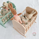 Maileg Metal Cradle for Baby Mouse