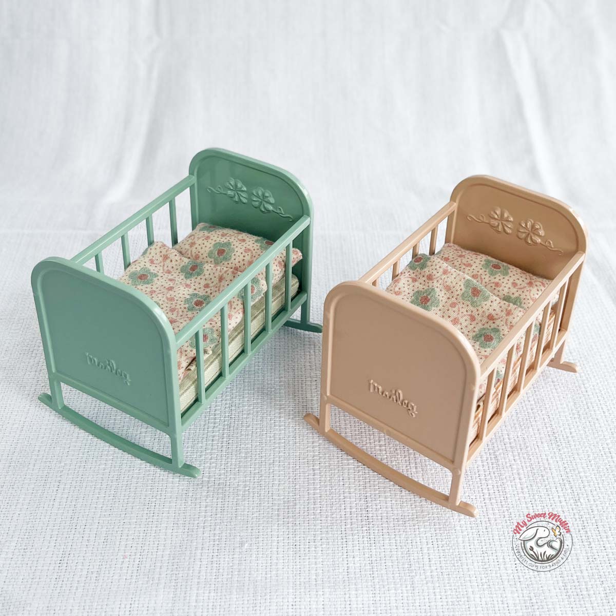 Maileg Metal Cradle for Baby Mouse