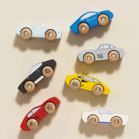 Le Toy Van Wooden Sports Cars (7pcs)