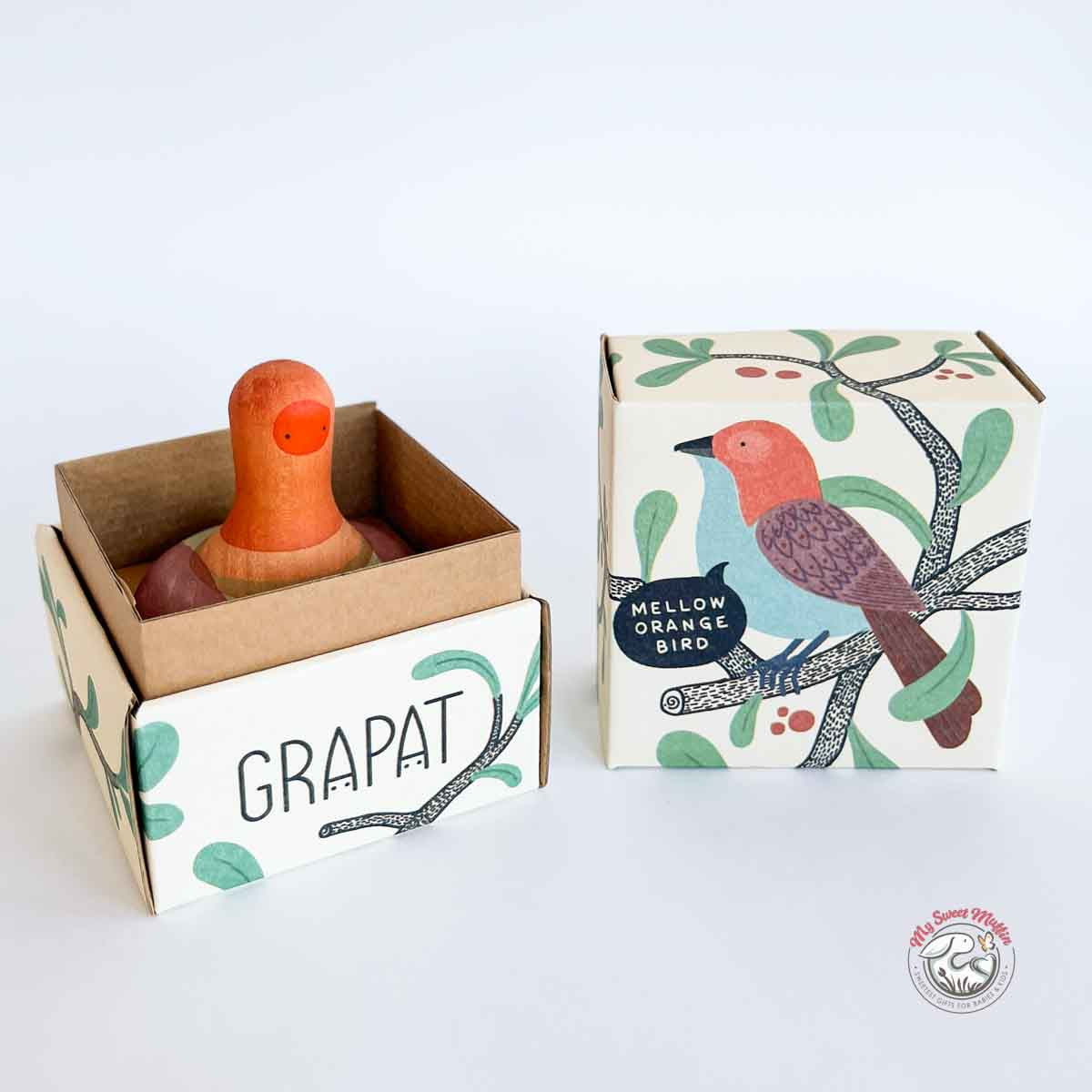 Grapat Wooden Rocking Bird