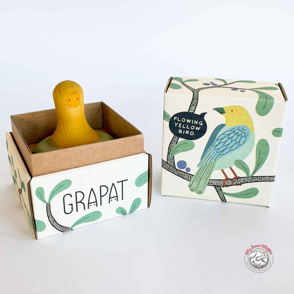 Grapat Wooden Rocking Bird