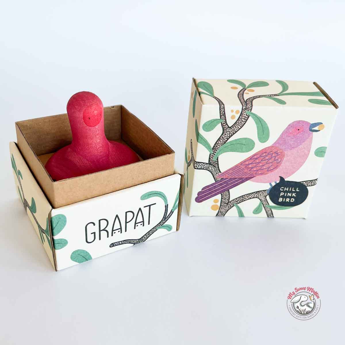 Grapat Wooden Rocking Bird