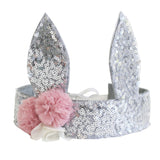 Alimrose Sequin Bunny Crown