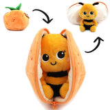 Flipetz Buzzet the Bee/Tangerine Plush Doll