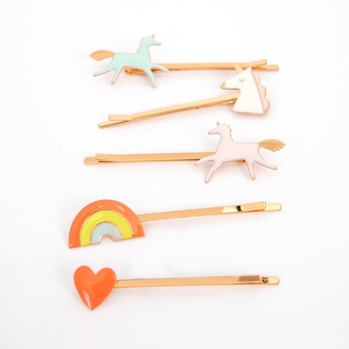 unicorns Enamel Hair pins