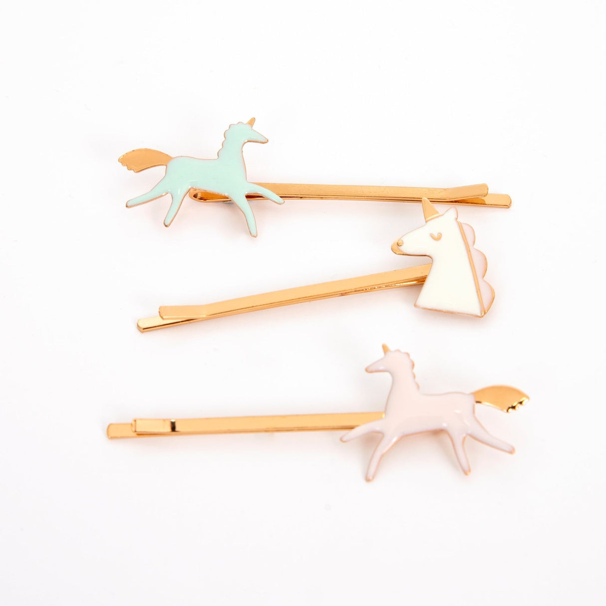 unicorns Enamel Hair pins