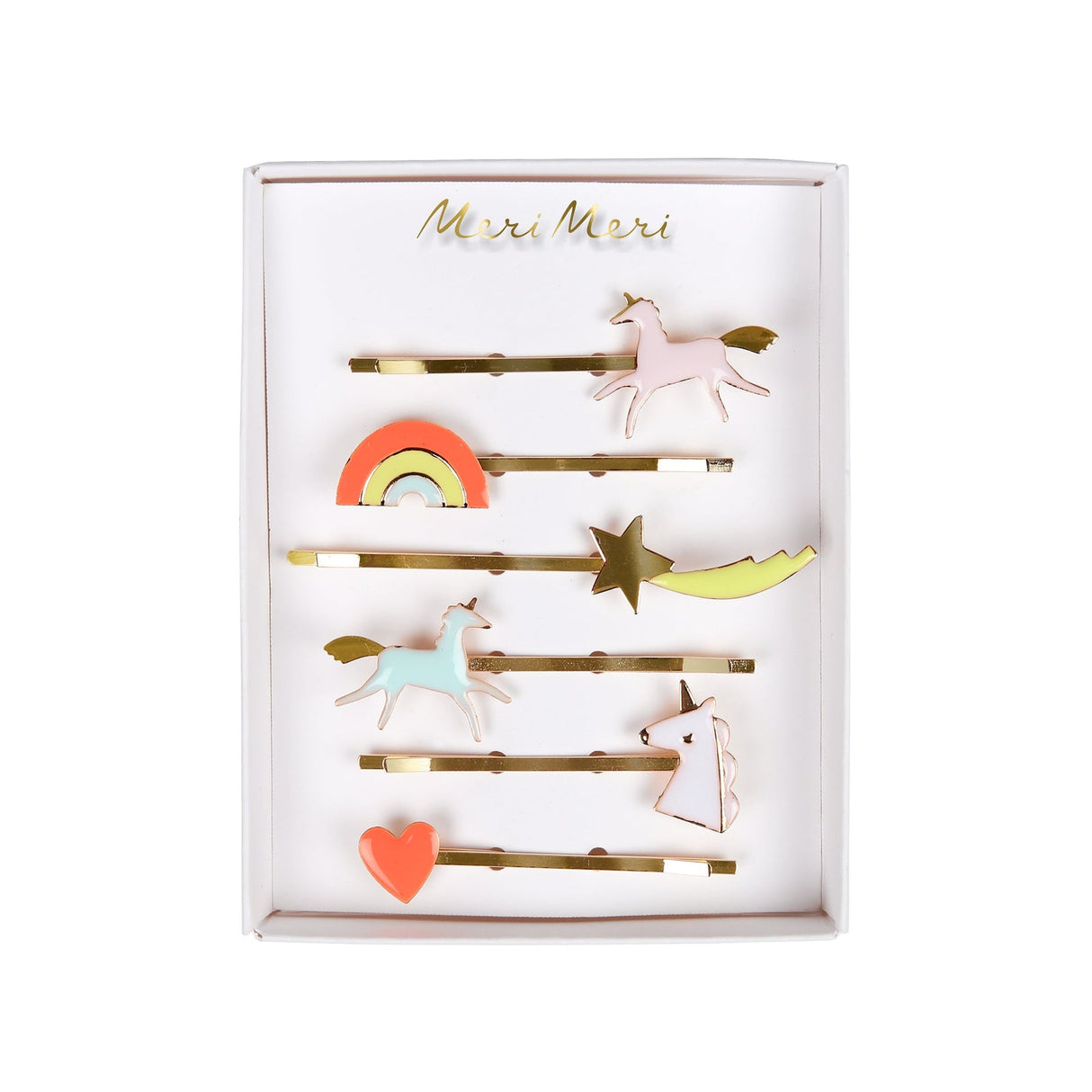 unicorns Enamel Hair pins