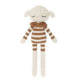 Patti Oslo Organic Crochet Doll, Lea Lamb, Caramel