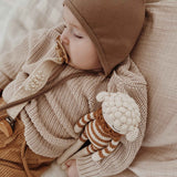 Patti Oslo Organic Crochet Doll, Lea Lamb, Caramel