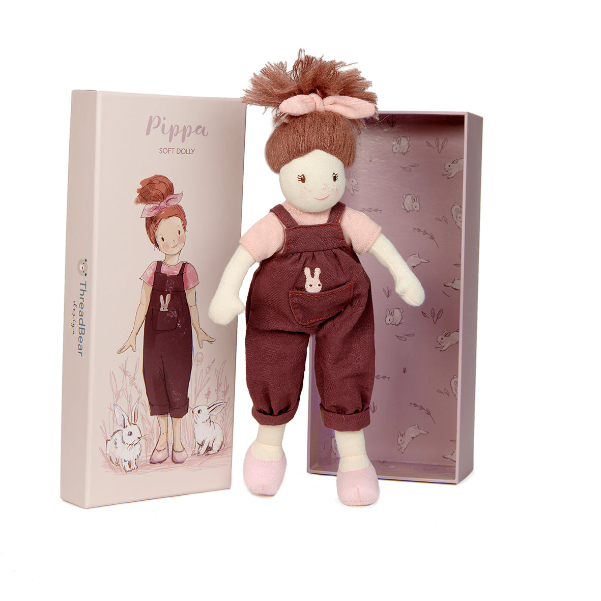 Pippa, Pepe Rag Doll in A Gift Box