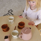 Silicone Tea Play Set, Botanical Rose