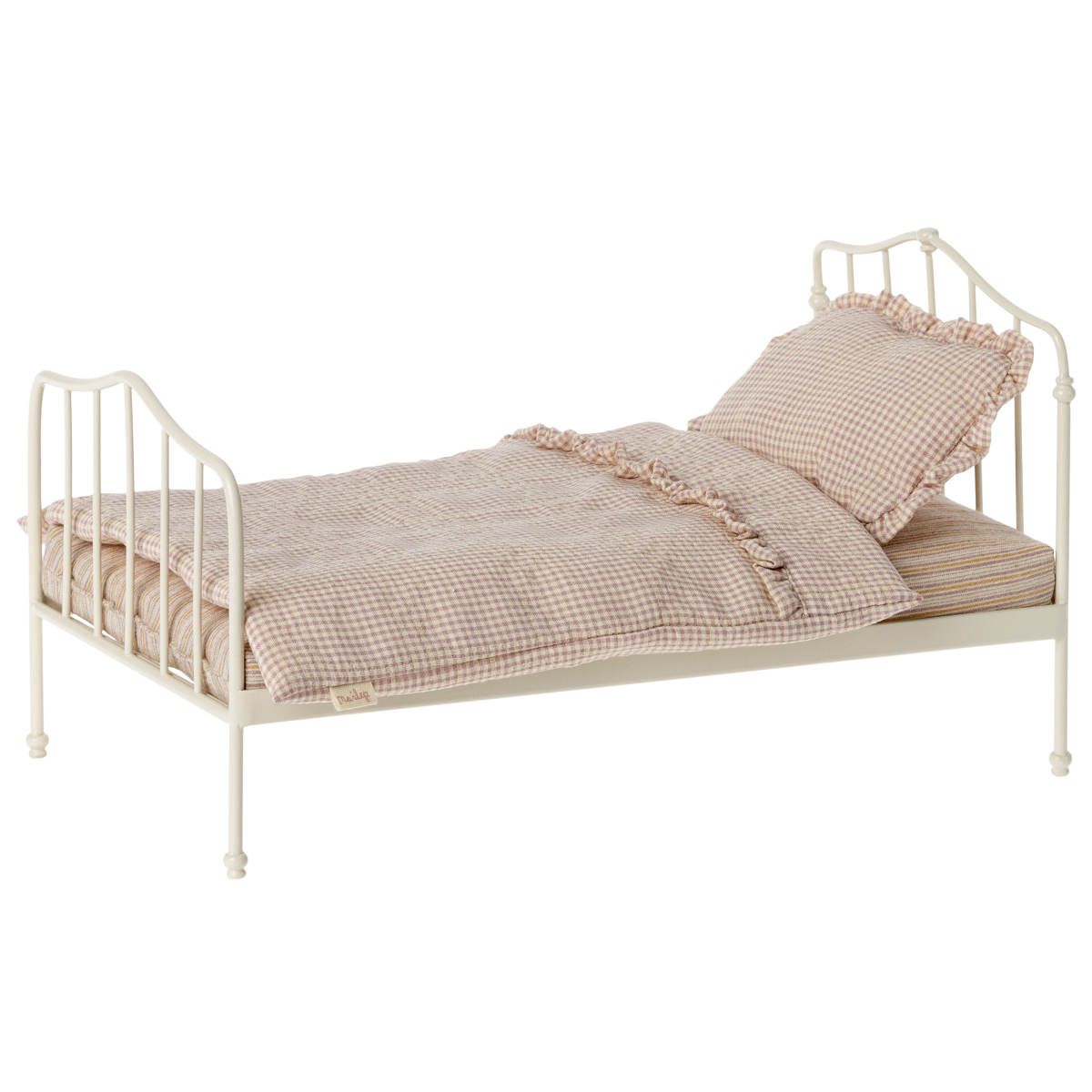 Maileg Miniature Bed, Pink