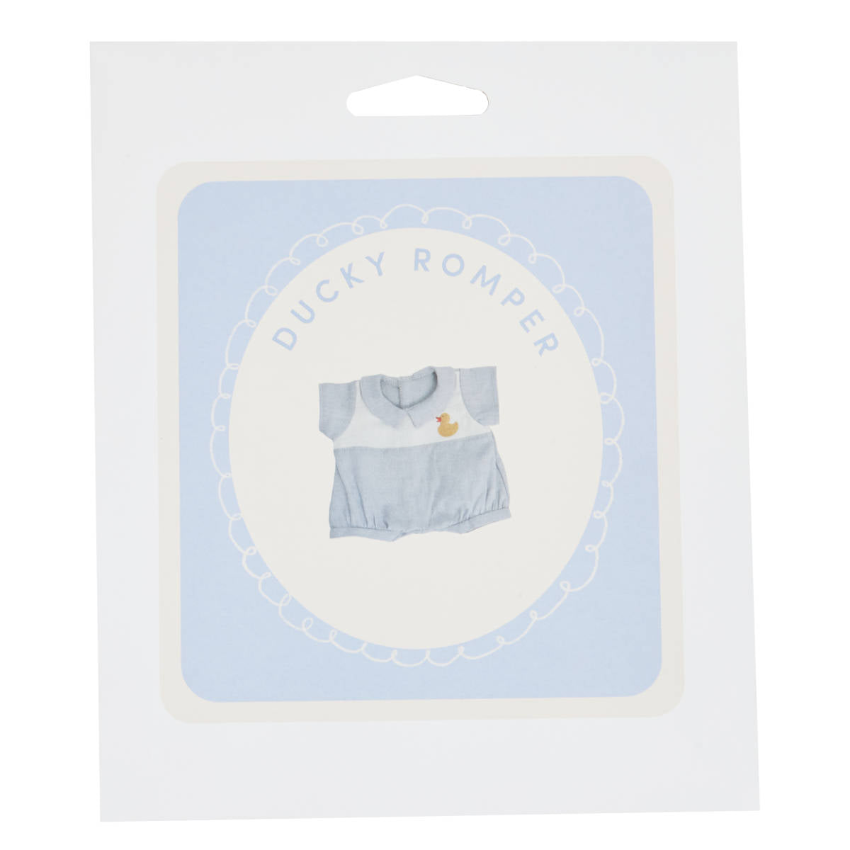 Olli Ella Dinkum Doll Cotton Ducky Romper