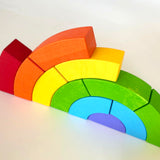 Bajo Rainbow Wooden Blocks, 21pcs