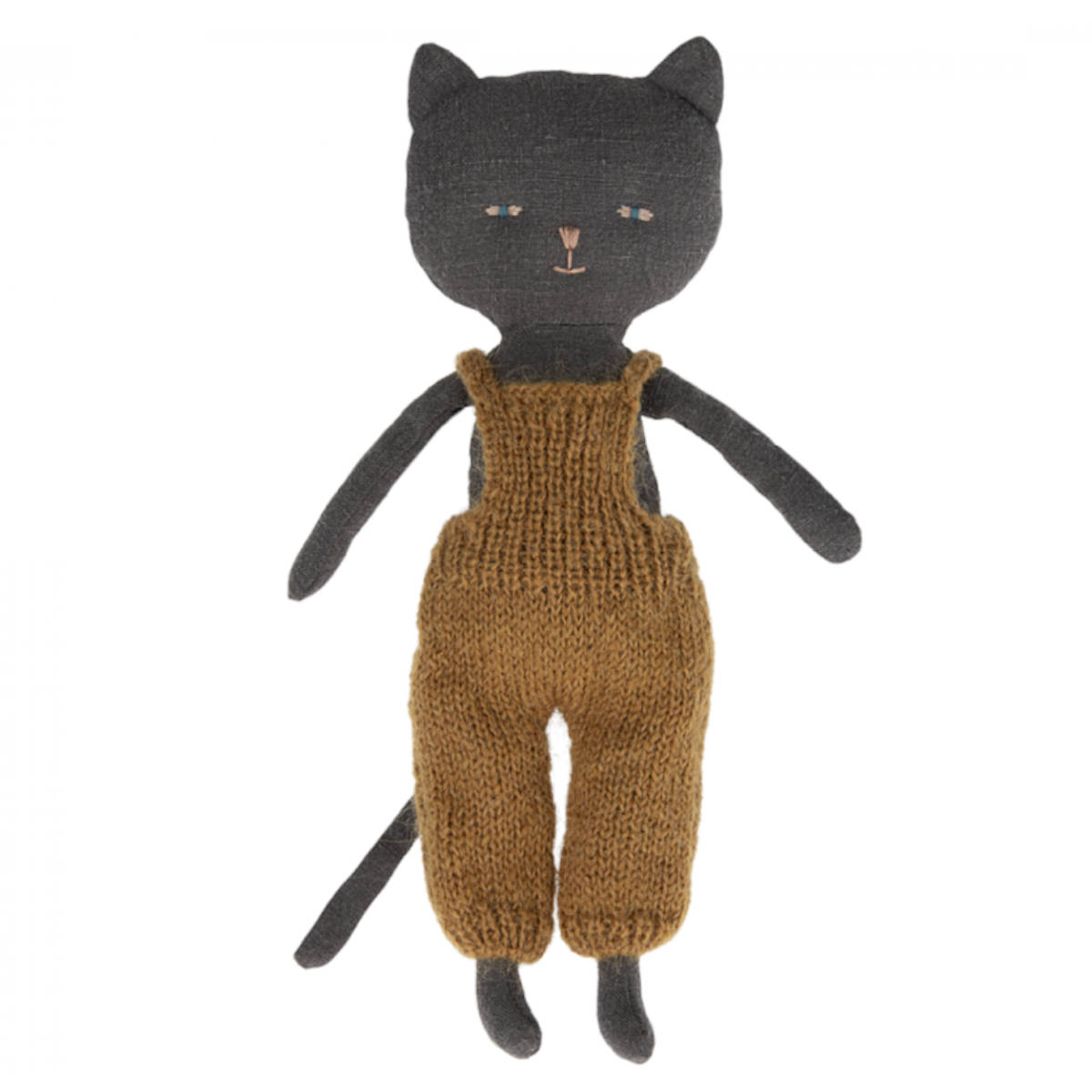 Maileg Chatons Kitten in Knitted overall, Black