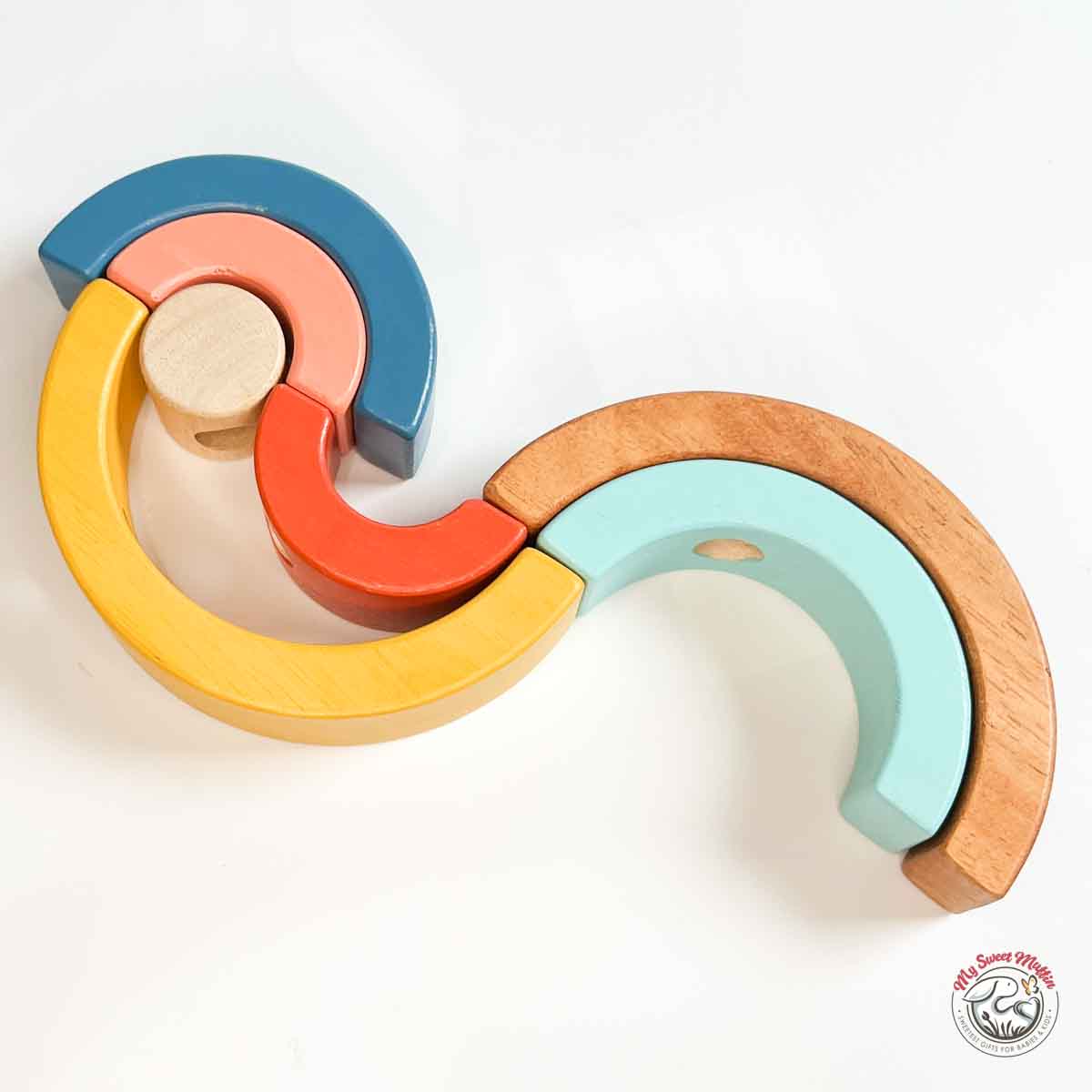 Circular Culboto, Wooden Stacking Toy