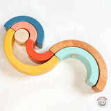 Circular Culboto, Wooden Stacking Toy