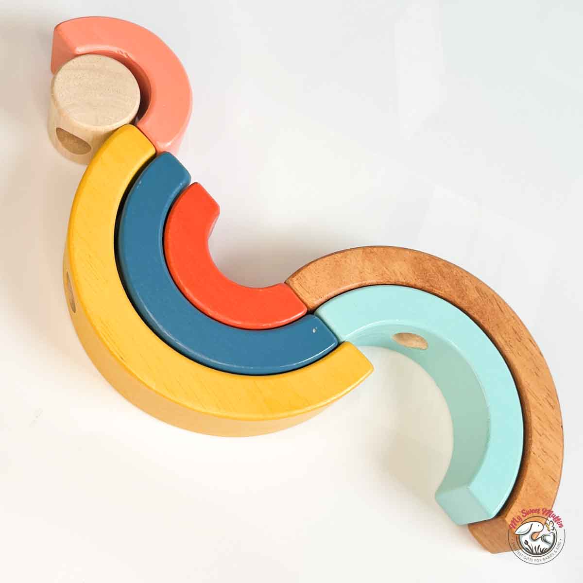 Circular Culboto, Wooden Stacking Toy