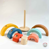 Circular Culboto, Wooden Stacking Toy