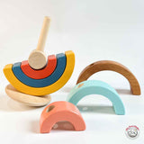 Circular Culboto, Wooden Stacking Toy