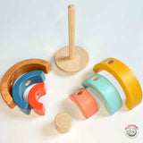 Circular Culboto, Wooden Stacking Toy