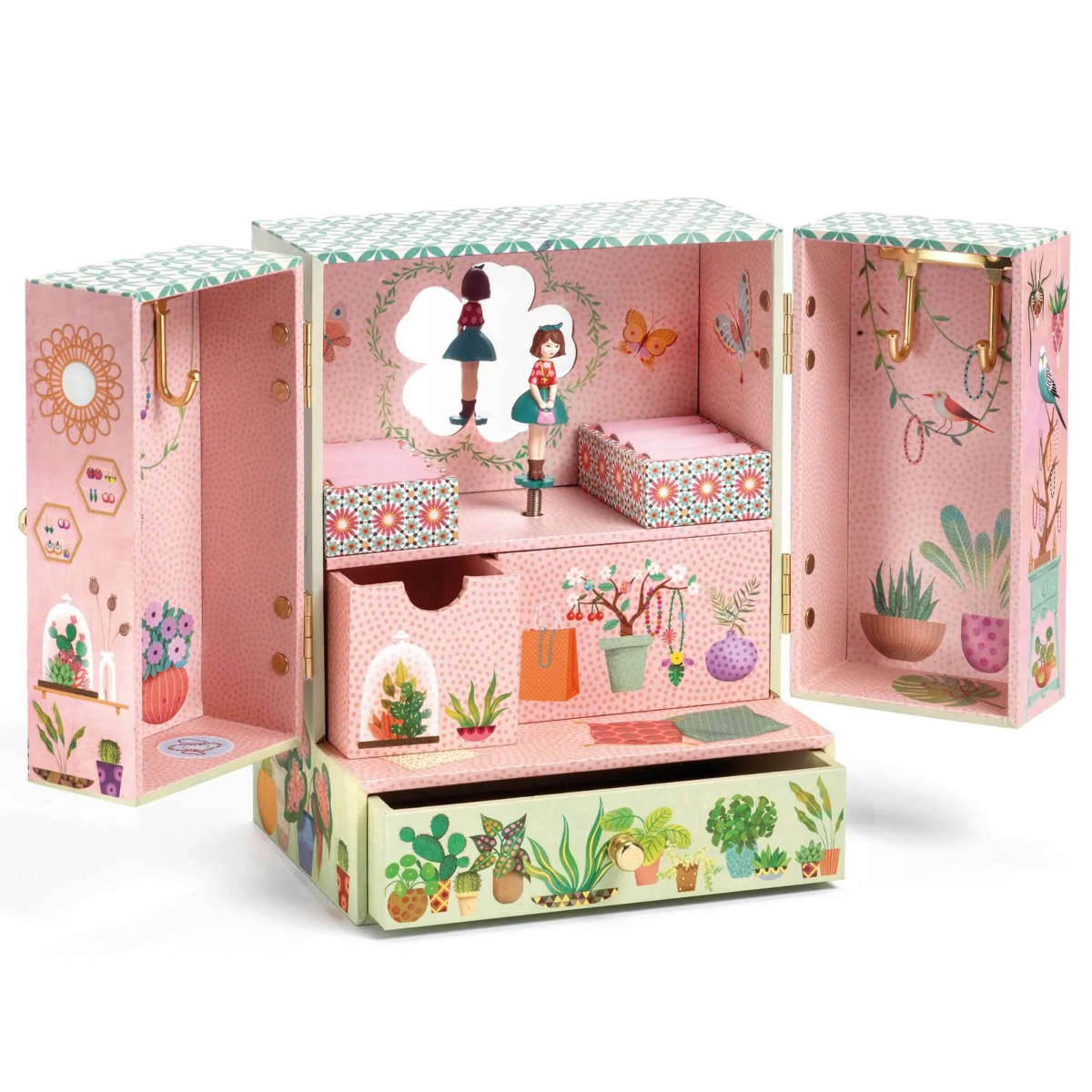 Djeco Musical Treasure Box, Secret Garden