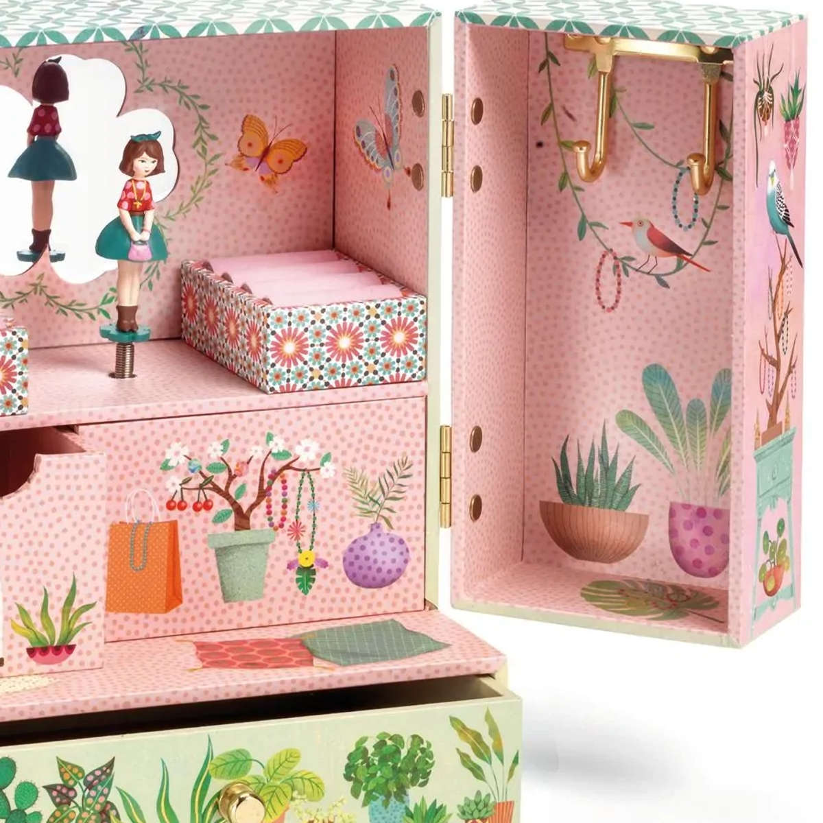 Djeco Musical Treasure Box, Secret Garden